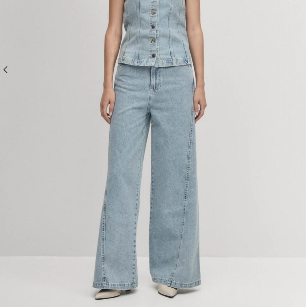 NWOT Alohas Wide Leg Denim Size XS